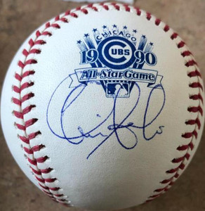 Chris Sabo Autographed 1990 All-Star Game Baseball Chris Sabo Autographed 1990 All-Star Game Baseball