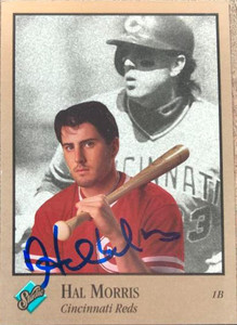 Hal Morris Autographed 1992 Studio #24
