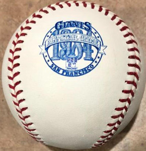SOLD 108602 Rawlings Official 1984 All-Star Game Baseball 