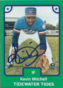 Kevin Mitchell Autographed 1984 TCMA Tidewater Tides #23