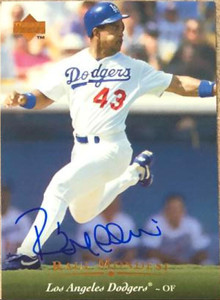 Raul Mondesi Autographed 1995 Upper Deck #322