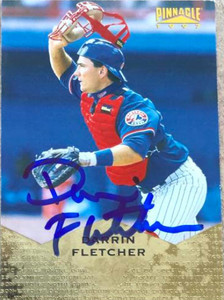 Darrin Fletcher Autographed 1997 Pinnacle #135
