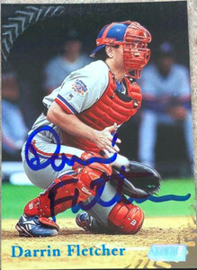 Darrin Fletcher Autographed 1998 Stadium Club #249