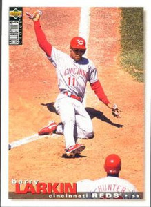 1995 Collector's Choice #430 Barry Larkin VG Cincinnati Reds 