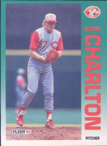 1992 Fleer #402 Norm Charlton VG Cincinnati Reds 