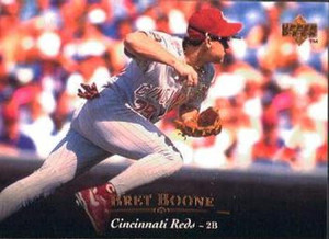 SOLD 41938 1995 Upper Deck #165 Bret Boone VG Cincinnati Reds 