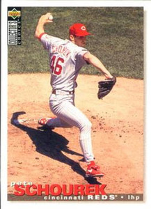 1995 Collector's Choice #423 Pete Schourek VG Cincinnati Reds 