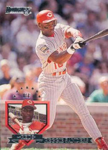 1995 Donruss #204 Reggie Sanders VG Cincinnati Reds 
