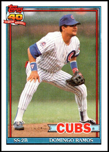 1991 Topps #541 Domingo Ramos VG Chicago Cubs 