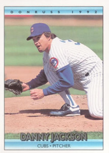 1992 Donruss #91 Danny Jackson VG Chicago Cubs 