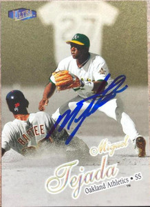Miguel Tejada Autographed 1998 Fleer Ultra Gold Medallion #413G