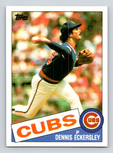 Dennis Eckersley Autographed Signed Chicago Cubs 1986 Donruss Card #239 -  Autographs