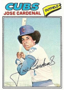 1977 Topps #610 Jose Cardenal VG Chicago Cubs 