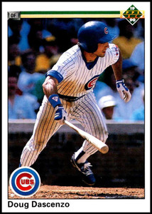 1990 Upper Deck #211 Doug Dascenzo VG Chicago Cubs 