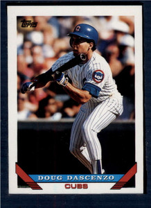 1993 Topps #211 Doug Dascenzo VG Chicago Cubs 