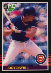 1984 FLEER JODY DAVIS . CHICAGO CUBS #491