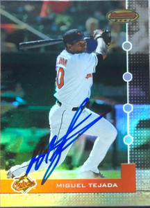 Miguel Tejada Autographed 2005 Bowman's Best #4