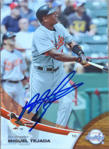Miguel Tejada Autographed 2006 Upper Deck Sweet Spot #58