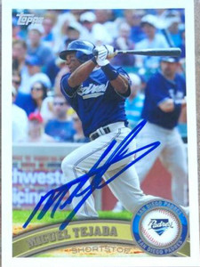 Miguel Tejada Autographed 2011 Topps #133