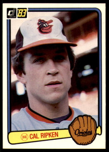 1983 Donruss #279 Cal Ripken Jr. VG Baltimore Orioles 