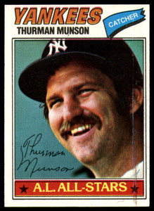 1977 Topps #170 Thurman Munson VG New York Yankees 