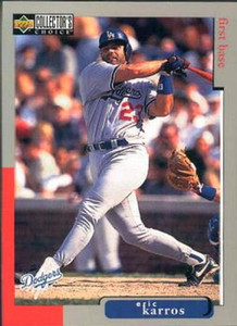 1998 Collector's Choice #395 Eric Karros VG  Los Angeles Dodgers 