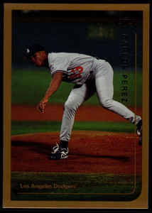 1999 Topps #394 Carlos Perez VG Los Angeles Dodgers 