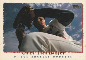 SOLD 66041 1995 Topps #305 Orel Hershiser VG  Los Angeles Dodgers 