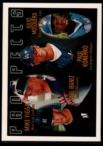 SOLD 67548 1996 Topps #432 Mike Figga/Raul Ibanez/Paul Konerko/Julio Mosquera VG RC Rookie New York Yankees/Seattle Mariners/Los An