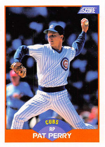 1989 Score #364 Pat Perry VG Chicago Cubs 