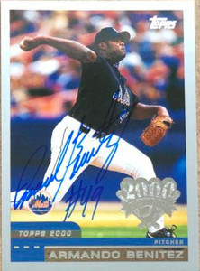 Armando Benitez Autographed 2000 Topps Opening Day #11