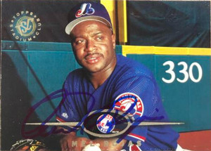 Mel Rojas Autographed 1995 Stadium Club #266