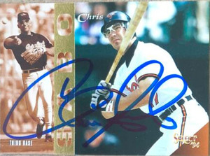 Chris Sabo Autographed 1994 Score Select #314