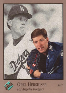 1992 Studio #44 Orel Hershiser VG Los Angeles Dodgers 