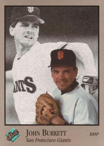 1992 Studio #113 John Burkett VG San Francisco Giants 
