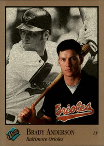 1992 Studio #121 Brady Anderson VG Baltimore Orioles 