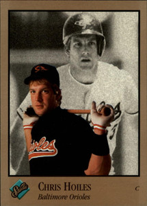 1992 Studio #124 Chris Hoiles VG Baltimore Orioles 