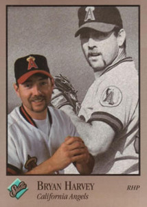 1992 Studio #146 Bryan Harvey VG California Angels 