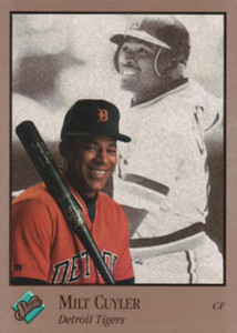 1992 Studio #171 Milt Cuyler VG Detroit Tigers 