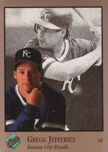 1992 Studio #184 Gregg Jefferies VG Kansas City Royals 