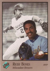 1992 Studio #192 Ricky Bones VG Milwaukee Brewers 