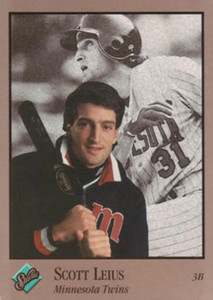1992 Studio #206 Scott Leius VG Minnesota Twins 