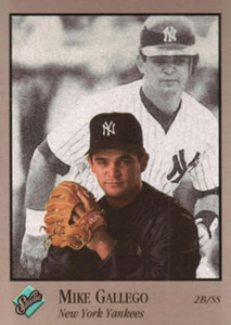 1992 Studio #211 Mike Gallego VG New York Yankees 
