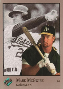1992 Studio #226 Mark McGwire VG Oakland Athletics 