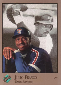 SOLD 73635 1992 Studio #241 Julio Franco VG Texas Rangers 