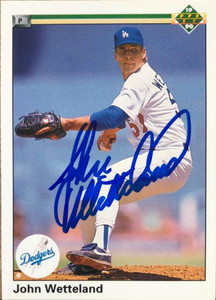 John Wetteland Autographed 1990 Upper Deck #377