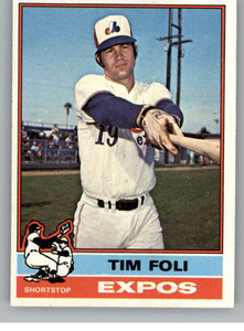 1976 Topps #397 Tim Foli VG Montreal Expos 