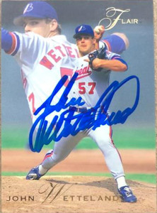 John Wetteland Autographed 1993 Flair #88
