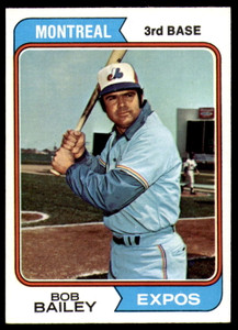 1974 Topps #97 Bob Bailey VG Montreal Expos 