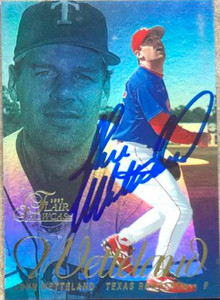 John Wetteland Autographed 1997 Flair Showcase #89